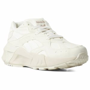 Reebok Aztrek Double Turnschuhe Herren - Weiß/Rosa Gold - DE 840-VSE